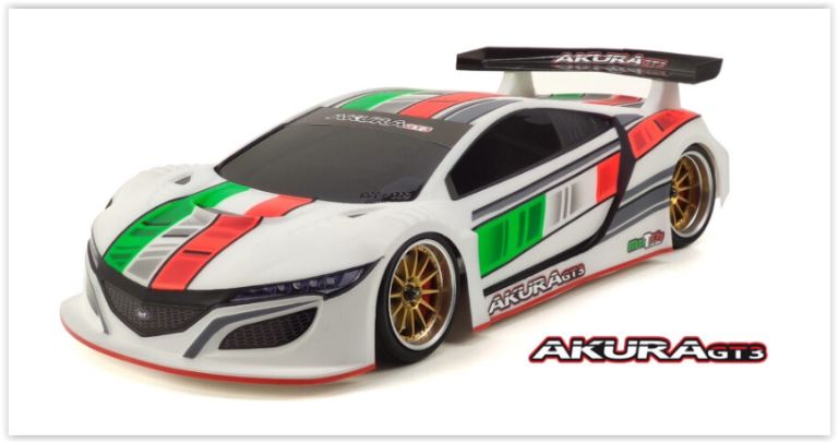 Carrozzeria Akura GT3 190mm 1/10 - GPEDMT021-003