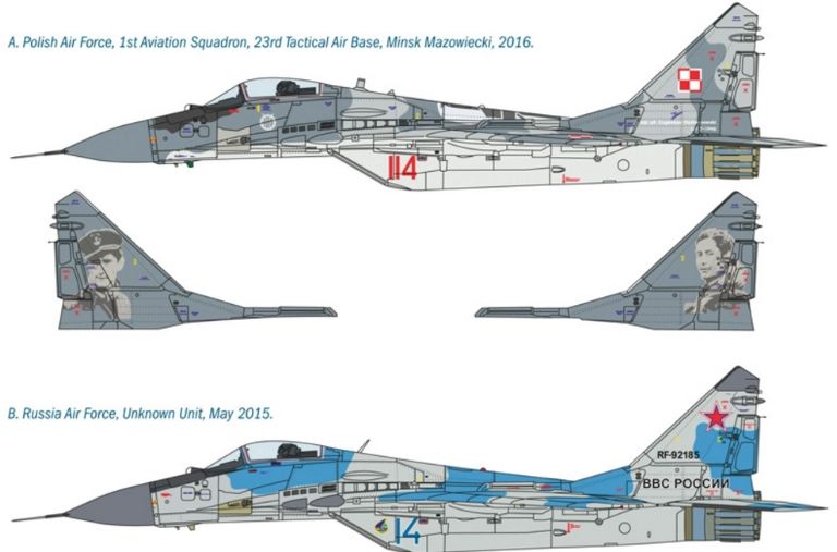MIG29 A FULCRUM 1/72 - ITA1377 - immagine 3