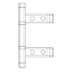 SUPPORTO BRACCIO       TS4PLUS SUPERIORE - THUPD7654