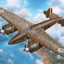 Breda Ba.88B Lince bombardiere Italiano 1/72 WWII Duce's Bomber - NOC-MPSH72397