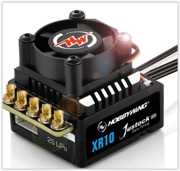 Justock G3S 60A XERUN XR10 Regolatore 1/10 Hobbywing - GPED30112005 - immagine 6