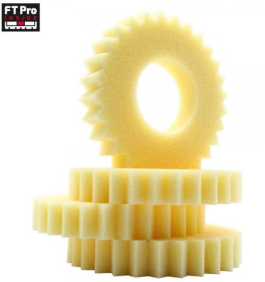 LaserFoam gialla 1.9 R120 FT Pro Heavy Duty 20 4pz spugne per scaler - CYC105