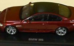 BMW M6 BORDEAUX METALIC   1/43 - KYO3513R