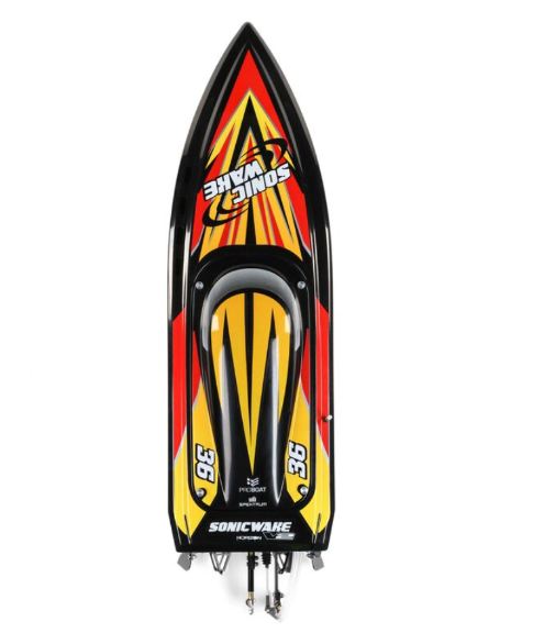 Sonicwake V2 36 rosso nero e giallo autoraddrizzante - HORPRB0803221 - immagine 9
