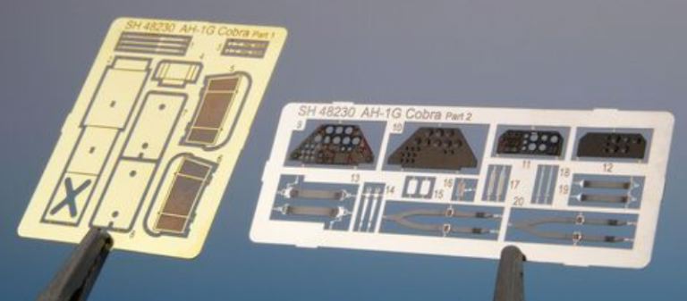 AH-1G Cobra 1/48 Over Vietnam with M-35 Gun System AH1G Hi-Tech Kit - NOC-MPSH48230 - immagine 7