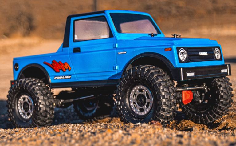 Carrozzeria Sumo L 313mm 1/10 trasparente Suzuki Samurai - PRO3609-00 - immagine 6