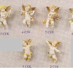 ANGELI MUSICALI        6cm 1pz DA APPENDERE   TIPO PORCELLANA - FONANGECO2