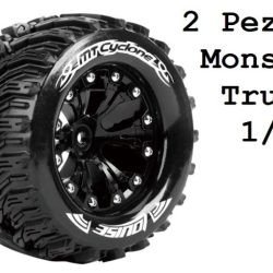 Gomme MT-Cyclone Monster Truck 1/10 incollate su cerchi - SULR-T3226SBH