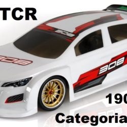 Carrozzeria Peugeout 308 TCR 190mm 1/10 per telai FWD - GPEDMT019-017