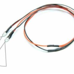 LED BIANCO 2pz CON CAVETTO BEC - PCHC5449