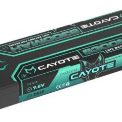 LiPo Cayote 7,6v 6300mAh 145C 226gr - SCOCA632S145