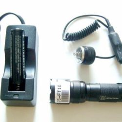 JS200 TORCIA A LED METALLO 200 LUMEN BATTER + CAVO REMOTO - JOLJS-FT180