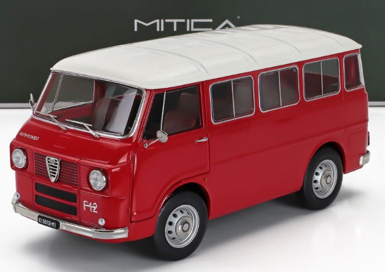 Alfa Romeo F-12 Minibus rosso 1/18 1967 con portiere apribili – REVMIT200061