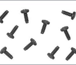 VITI TITANIO PARKER      3x8mm TESTA TONDA 10pz - KYO-1301