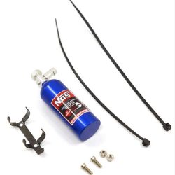 BOMBOLA NITRO BLU IN ALLUMINIO PER AUTO 1/10 DRIFT E SCALER - GPEDYA-0429BU