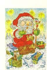 VETROFANIA BABBO NATALE - YTAC06