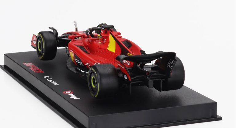 Ferrari SF23 2023 Monza Leclerc n16 con casco 1/43 - BUR18-36835LM - immagine 5
