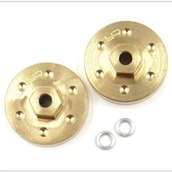 Trascinatori  ruota in ottone SCX24 2pz peso 15gr - GPEDAXSC-029