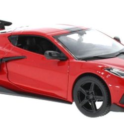 Chevrolet Corvette Stingray Coupe High Wing 2020 1/24 rossa o bianca - MAI31534