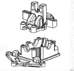 CASSA DIFFERENZIALE   TOMAHAWK VERSIONE BX PER RETROTRENO - THUPD7902