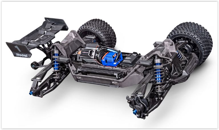 Traxxas XRT nero X-Truck 8s scala 1/7 10,8kg quasi 100km/h - TXX78086-4BLK - immagine 5