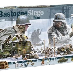 Bastogne Siege 80 Years 1/72 Battle Set con edifizio in legno - ITA6186