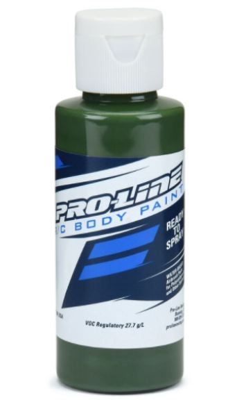 Vernice verde militare (lexan) per aerografo da 60ml - PRO6325-08