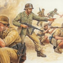 GERMAN AFRIKA KORPS WWII  1/72 - ITA6076