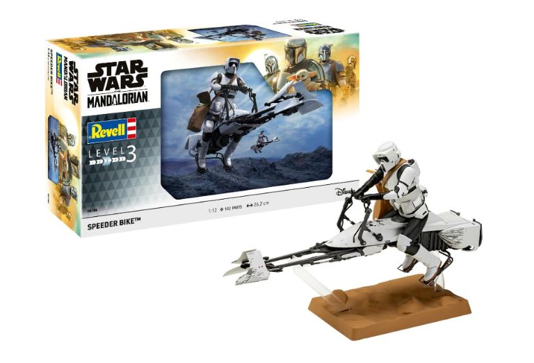 Speeder Bike Star Wars The Mandalorian 1/12 - REV6786