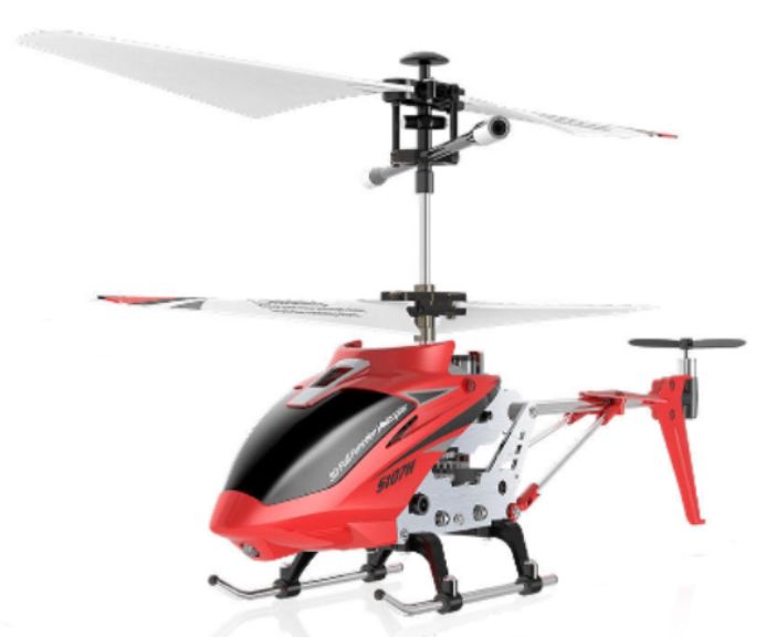 Elicottero S107G rosso coassiale con sensore barometrico - SYMS107H-RED