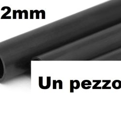 Kavan tubetto in carbonio 12/10mm lungo 1mt - PELKAV601210