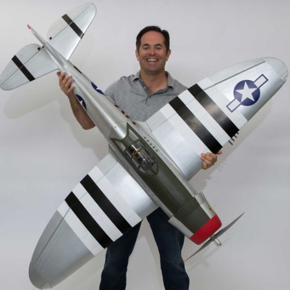 P-47D Thunderbolt 20cc ARF P47D - HORHAN2990B