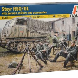 STEYR RSO/01 + 7 SOLDATI 1/35 MEZZO CINGOLATO TEDESCO WWII - ITA6549