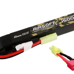 Gens ace 25C 1500mAh 3S1P 11.1V softair Lipo mini Tam + Deans - GEN15003S25T
