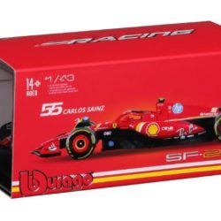 Ferrari F1 SF24 2024 #55 Imola 1/43 Carlos Sainz con vetrina - BUR18-36843SI