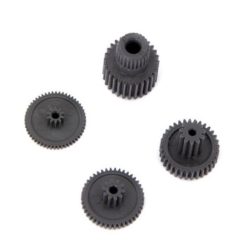 Ingranaggi neri servo traxxas 2080A montato su e-revo 1/16 - TXX2082A