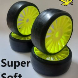 Gomme Slick Super Soft 1/8 GT 4pz - SPR-SL050