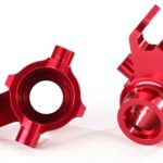 Fuselli sterzo in alluminio rossi MAXX 2pz - TXX8937R