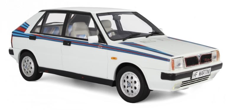 LANCIA DELTA 1600 HF MARTINI TURBO IE S.S. R86 BIANCA 1986 - LAULM108EN