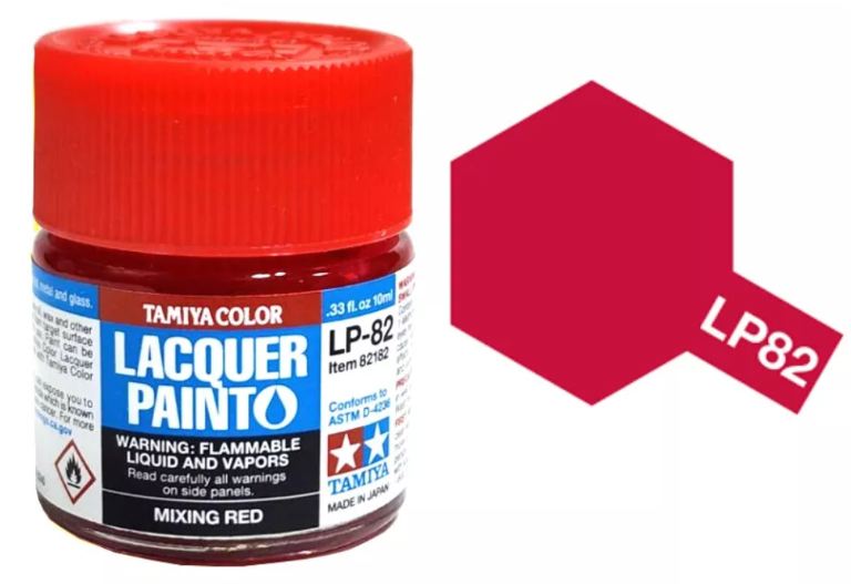 LP-82 Mixing Rosso 6pz colore Laquer LP82 - TAM82182
