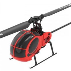 Hughes 300 rosso montato con radio - PCH15490
