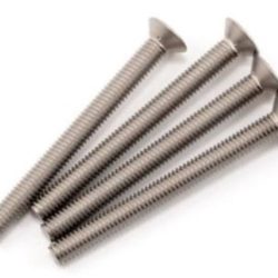 Viti titanio 3x32mm testa svasata a brugola 4pz - MUGB0751T