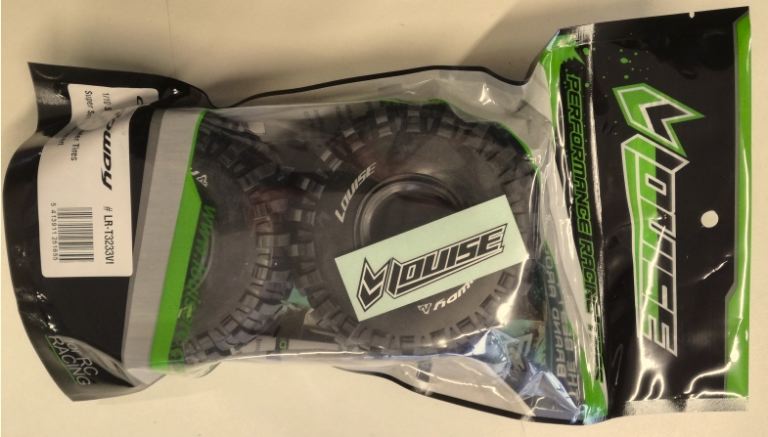 Solo gomme 1.9 CR-Rowdy 121mm 2pz 1/10 per crawler - SULR-T3233VI - immagine 3