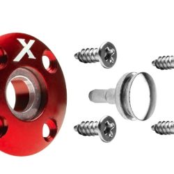 Tappo rosso magnetico per rifornimento carburante in alluminio - PELFDM-RED