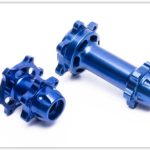 Set mozzo in alluminio Blu Promoto MX Aluminum Hub Set - HORLOS362001