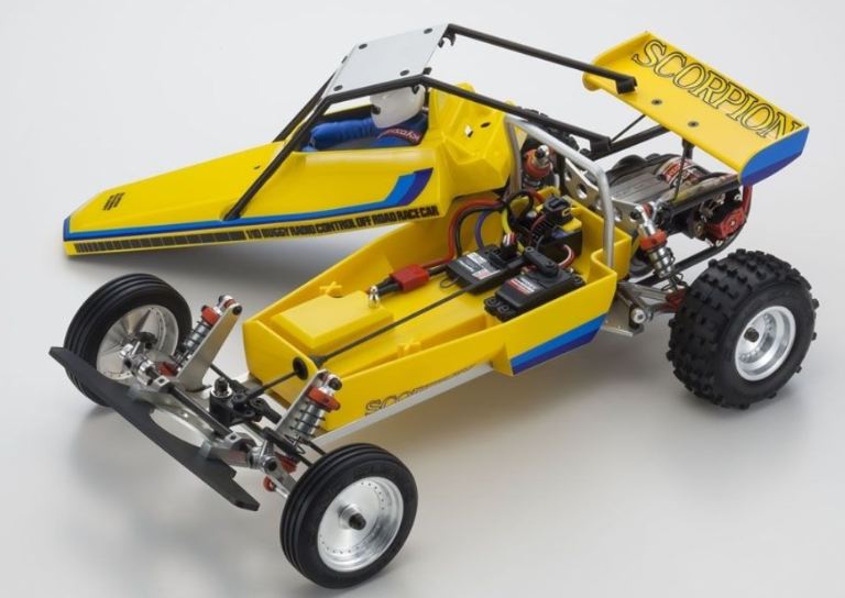 Kyosho Scorpion 2wd 1/10 in kit Legendary Series Vintage - KYO30613 - immagine 5