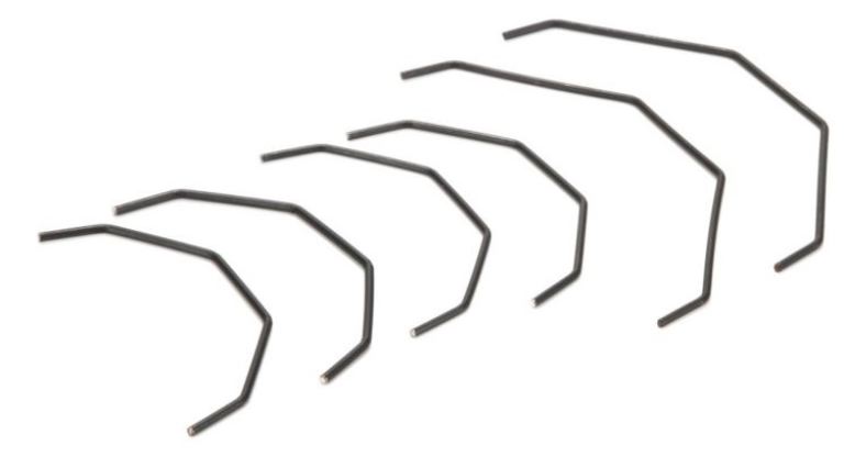 Set barre antitorsione TEN-SCTE 3.0 4WD 4 anteriori e 2 posteriori - HORTLR334025