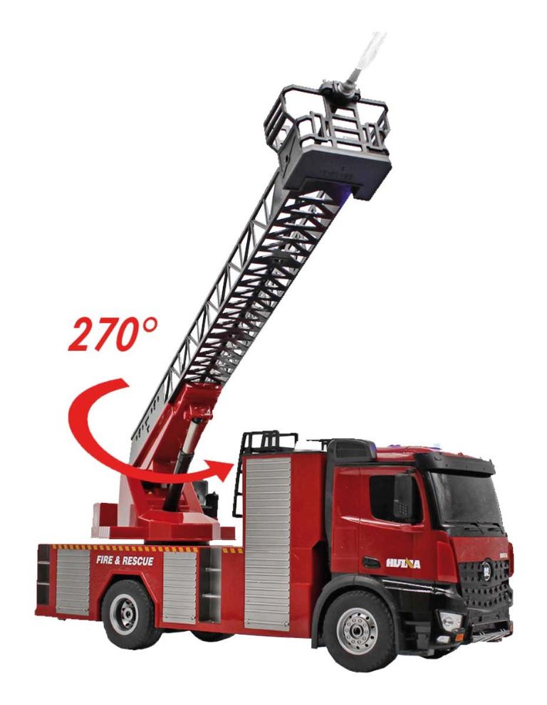 Camion dei pompieri 1/14 con radio - RADCH1561 - immagine 6