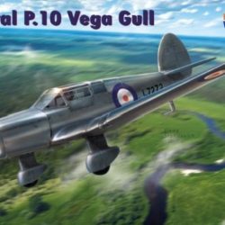 Dora Wings Percival P.10 Vega Gull  1/48 P10 - HERDW48005