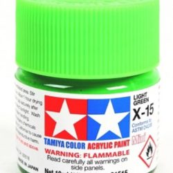 Colore acrilico X-15 Light Green 1pz da 10ml lucido - TAM81515-1PZ